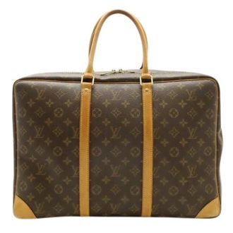 Louis Vuitton Pre-owned Monogram Boston Bag - unisex - Louis Vuitton Vintage - Vintage Weekend Bags - Brown - ONE SIZE - Pre-owned
