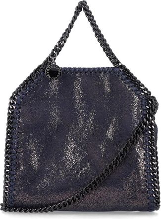 Stella McCartney Falabella Tiny Tote - Dames - Shoppers - Blauw - ONE Size - Tassen