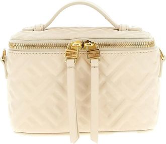 Fendi Borsa tote Vanity con motivo FF - Toni neutri