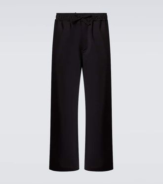 Saman Amel Wool wide-leg pants