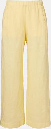 Velvet Lola linen wide-leg pants