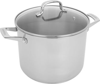 J.A. Henckels International 8.5-qt Stainless Steel Pasta Pot with Lid and Strainers