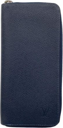 Louis Vuitton Navy Blue Long Wallet (Bi-Fold) (Pre-Owned)