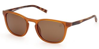 Timberland TB9265 Polarized 47H Mens Sunglasses Brown Size 53