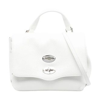 Zanellato Handbags, female, White, Size: ONE SIZE Postina Daily Baby
