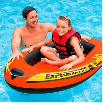 Trade Shop Trade Shop - Canotto Gonfiabile Gommone 138 X 85 X 23 Cm 1 Posto Mare Fiume Piscina Explorer