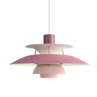 Louis Poulsen PH 5 Pendelleuchte, hues of rose