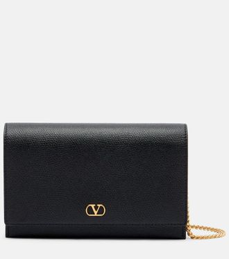 Valentino Garavani VLogo Signature Mini leather crossbody bag