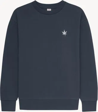 Boast Fleece Crewneck in Vintage Navy at Nordstrom, Size Xx-Large