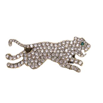 Gucci Gold Silver Metal Band Ring (Pre-Owned)