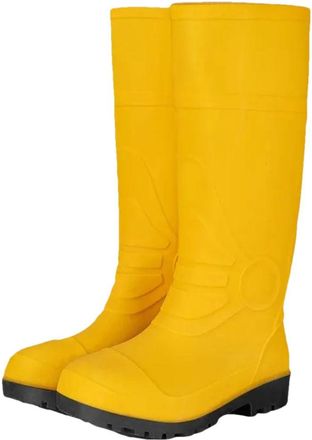 Generic Mens High-Tube Rain Boots Thickened Kitchen Outdoor Wear Water Boots Work Shoes Water Shoes