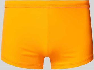 HOM Badehose in unifarbenem Design Modell SEA LIFE in Orange, Gr&ouml;&szlig;e XXL