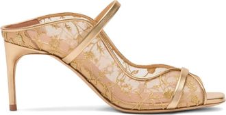 Malone Souliers Sandali Noah con ricamo - Bianco