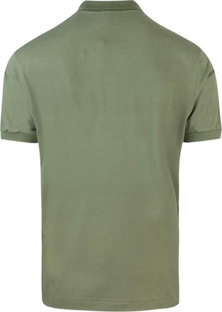 Lacoste Mens Polo Shirt L.12.12 Light Green Cotton T-shirts And Polos