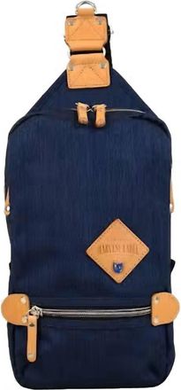 Harvest Label Mens Sling Pack Element Bag In Deep Blue
