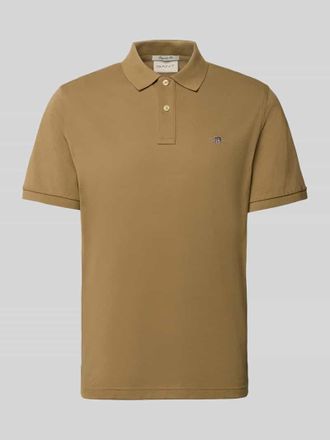 GANT Regular Fit Poloshirt aus reiner Baumwolle in Hazel, Gr&ouml;&szlig;e XXXL