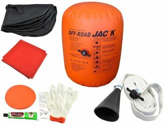 No Brand Bc-elec - Pn033 Gato Inflable Hinchable 4 Toneladas Para 4x4, Suv... + Accessorios