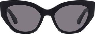 Ferragamo Ferragamo Grey Cat Eye Ladies Sunglasses SF1107S 001 55