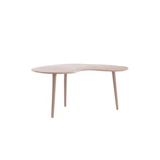 Light & Living Mesita Auxiliar Linos Rosa Metal Light & Living