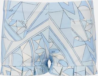 Pucci Manuba ruffled jersey shorts