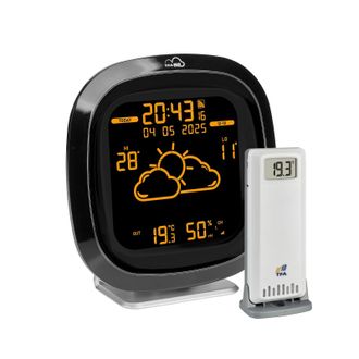 TFA Dostmann Tfa Dostmann Tfa.me Id-04 35.8102 Estaci&oacute;n Meteorol&oacute;gica Con Wi-fi, Dise&ntilde;o, Previsi&oacute;n Meteorol&oacute;gica Profesional Por Wetter.com 4 D&iacute;as, Incl. Transmiso