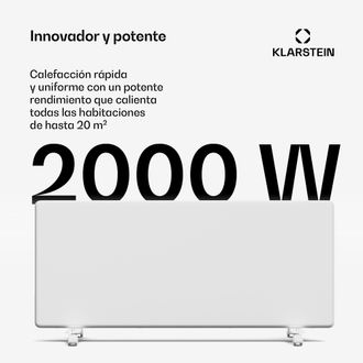 Blumfeldt Blumfeldt Thermatouch Konvektor 2.000 W Elegantes Design Touch-bedienung Bis 20 M&sup2;
