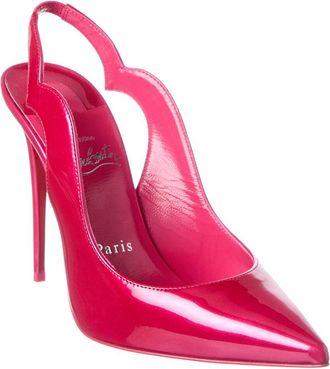Christian Louboutin Hot Chick 100 Patent Slingback Pump