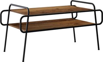 vidaXL Mesa De Centro Madera Envejecida 100 X 50 X 51 Cm Vidaxl