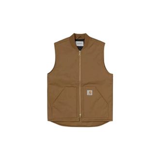 Carhartt Work in Progress Jassen, Heren, Bruin, M, Katoen, Classic Vest
