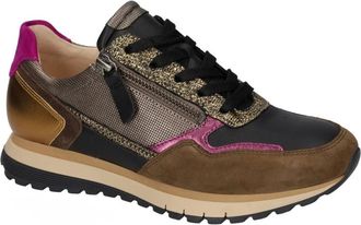 Gabor Schoenen, Dames, Veelkleurig, 42 EU, Leer, Luxury Sneakers