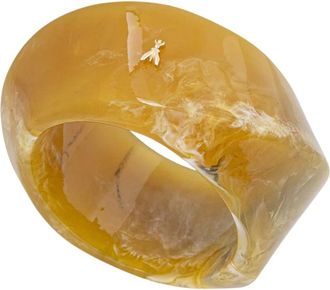 Patrizia Pepe Brazalete de resina - Accessories - Mujer - Amarillo - ONE SIZE