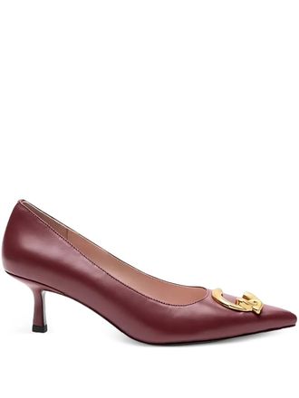 Coccinelle C-Me Smooth pumps - Red