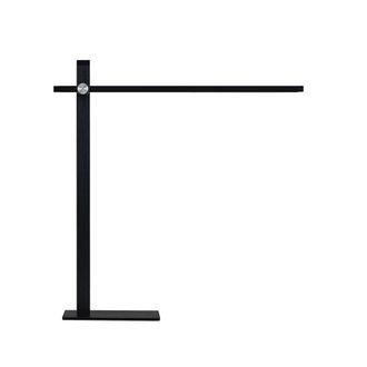 Lucande L&aacute;mpara de mesa led de metal negro