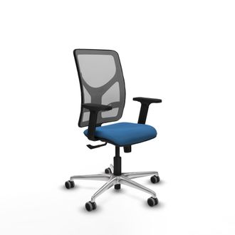 Piqueras y Crespo Silla De Oficina Piqueras Y Crespo Motilla Negro Espuma Alta Densidad