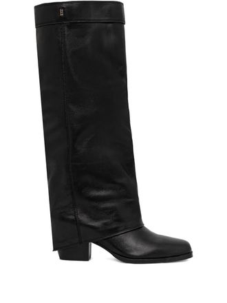 Nokwol Weather leather boots - Nero