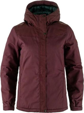 Fj&auml;llr&auml;ven Stina Padded Jacket Freizeitjacke f&uuml;r Damen | rot