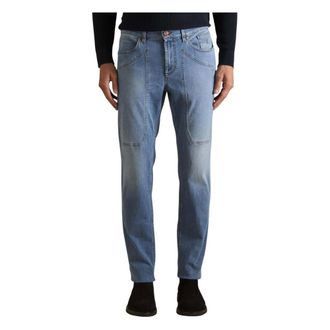 Jeckerson Slim-fit Jeans, male, Blue, Size: W40 John Slim Jeans