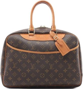Louis Vuitton Borsa a mano Deauville con monogramma 2000 - Marrone