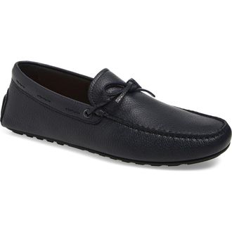 BOSS Noel Penny Loafer in Dark Blue at Nordstrom Rack, Size 12Us / 11Uk