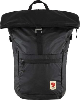 Fj&auml;llr&auml;ven Rugzak High Coast Foldsack 24 - unisex - Rugtassen - Zwart - ONE Size - Nylon - Fitness
