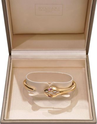 Bulgari Serpenti Viper Ring in 18k Rose Gold Size S