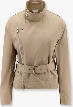 Bottega Veneta Mini Trench in Compact Cotton - BOTTEGA VENETA - gender_Woman