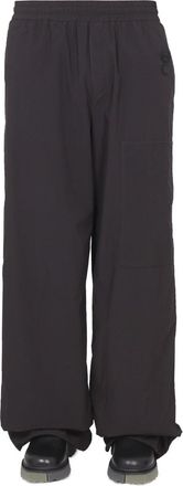 Off-white Wide Leg Trousers - Black