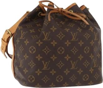 Louis Vuitton Pre-owned Bucket Bag - Dames - Vintage Tas - Bruin - ONE Size - Leer - Vintage