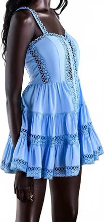 Charo Ruiz Ibiza Womens Lenora Short Dress In Blue