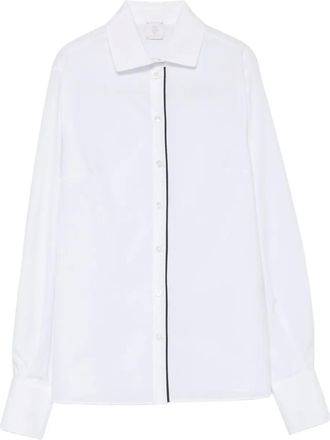 Eleventy Camicia con cuciture centrali - Bianco