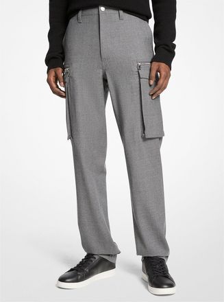 Michael Kors Stretch Wool Cargo Pants