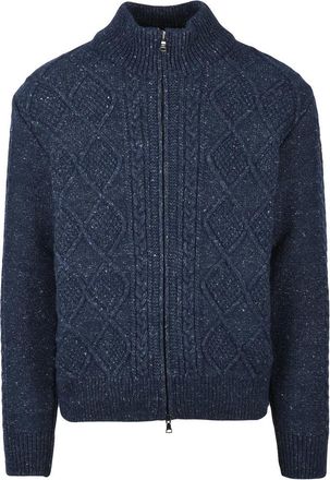 Paul & Shark Zip Cardigan - Blue