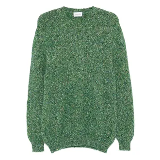 Scaglione Speckled Crew-neck Sweater