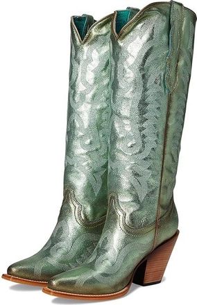 Corral Boots Z5339 Cowboy Womens Boots Green : 8.5 B - Medium, Leather